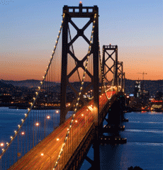 Bridge View at Night